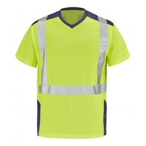 Tee-shirt à manches courtes Cepovett GHARBI FLUO SAFE XP orange 2