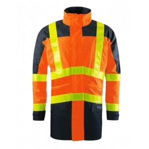 PARKA HV MULTINORMES MILO ORANGE/MARINE - MICROPRISME