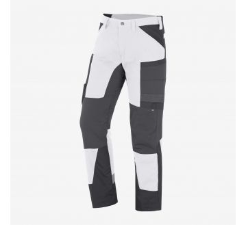 Pantalon de travail mixte FHB 21MIO blanc