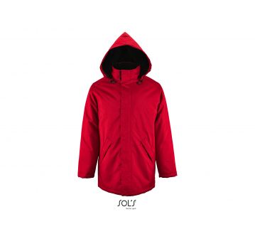 Parka unisexe Sol’s Robyn rouge