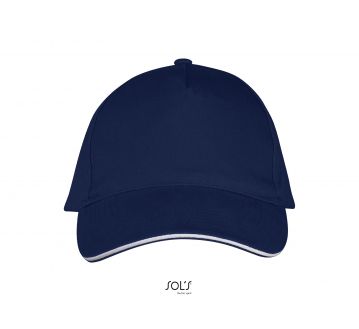 CASQUETTE SOLS FRENCH MARINE BLANC