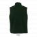 GILET POLAIRE UNISEXE SANS MANCHES NORWAY 51000 VERT SAPIN DOS- SOLS