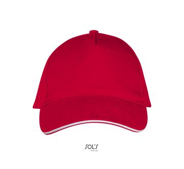 CASQUETTE SOLS ROUGE BLANC