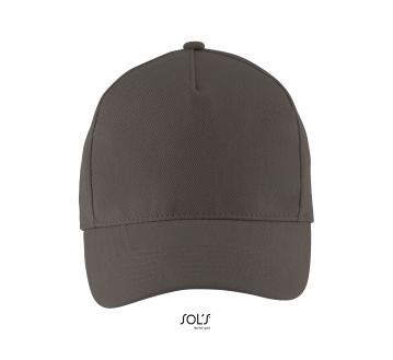 CASQUETTE SOLS GRIS CARBONE