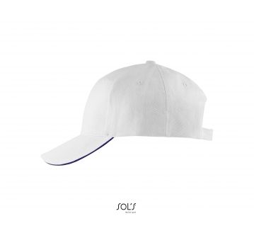 CASQUETTE 6 PANNEAUX BUFFALO 88100 - SOL'S