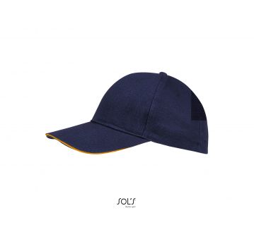 CASQUETTE 6 PANNEAUX BUFFALO 88100 - SOL'S