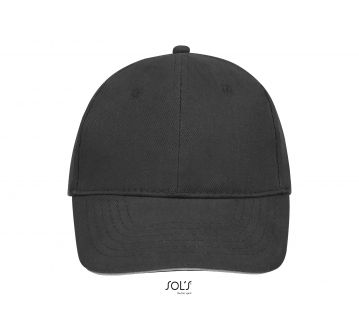 Casquette Sol’s gris carbone