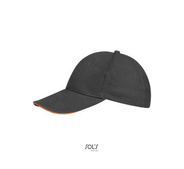 CASQUETTE 6 PANNEAUX BUFFALO 88100 - SOL'S