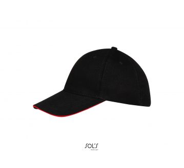 CASQUETTE 6 PANNEAUX BUFFALO 88100 - SOL'S