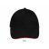 Casquette Sol’s noir/rouge