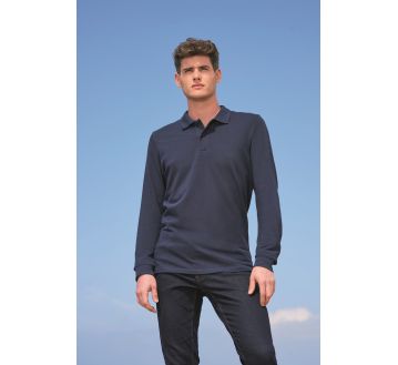 POLO PERFECT HOMME MANCHES LONGUES 02087 - SOL'S
