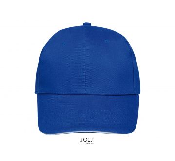 Casquette Sol’s royal/blanc