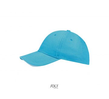 CASQUETTE 6 PANNEAUX BUFFALO 88100 - SOL'S