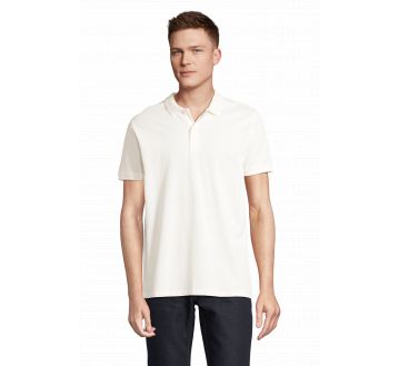 POLO HOMME PLANET COTON BIOLOGIQUE ECRU- SOL'S