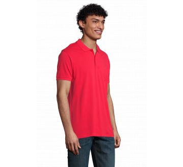 POLO HOMME PLANET COTON BIOLOGIQUE 03566 - SOL'S