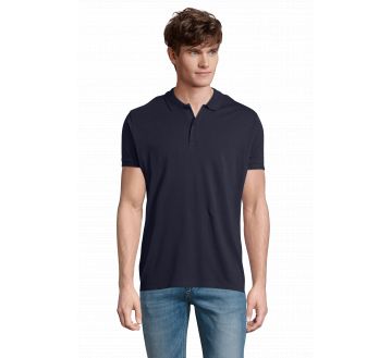 POLO HOMME PLANET COTON BIOLOGIQUE MARINE - SOL'S