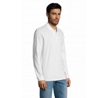 POLO PERFECT HOMME MANCHES LONGUES 02087 - SOL'S