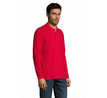 POLO PERFECT HOMME MANCHES LONGUES 02087 - SOL'S