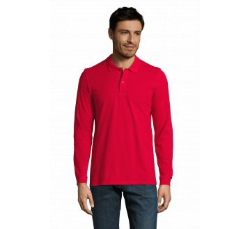 POLO PERFECT HOMME MANCHES LONGUES 02087 - SOL'S