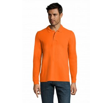 POLO PERFECT HOMME MANCHES LONGUES 02087 - SOL'S
