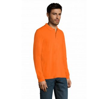 POLO PERFECT HOMME MANCHES LONGUES 02087 - SOL'S