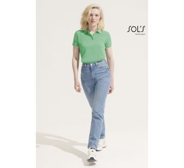 POLO FEMME PLANET COTON BIOLOGIQUE 03575 - SOL'S