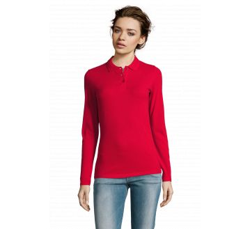 POLO PERFECT FEMME MANCHES LONGUES 02083 - SOLS