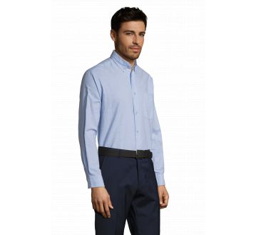 CHEMISE BOSTON HOMME MANCHES LONGUES 16000 - SOL'S