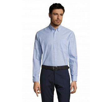 CHEMISE BOSTON HOMME MANCHES LONGUES 16000 - SOL'S