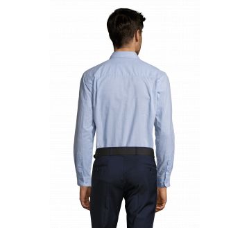 CHEMISE BOSTON HOMME MANCHES LONGUES 16000 - SOL'S