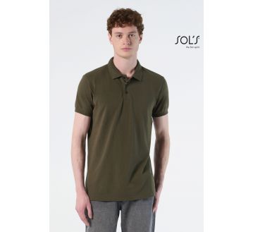 POLO HOMME PRIME MANCHES COURTES POLY/COTON...