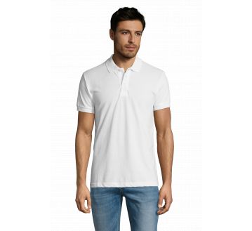 POLO HOMME PRIME MANCHES COURTES POLY/COTON...