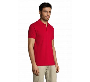 POLO HOMME PRIME MANCHES COURTES POLY/COTON...