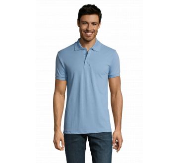 POLO HOMME PRIME MANCHES COURTES POLY/COTON...