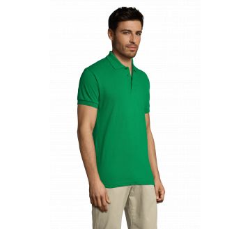 POLO HOMME PRIME MANCHES COURTES POLY/COTON...