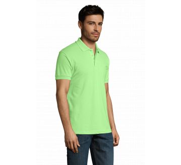 POLO HOMME PRIME MANCHES COURTES POLY/COTON...
