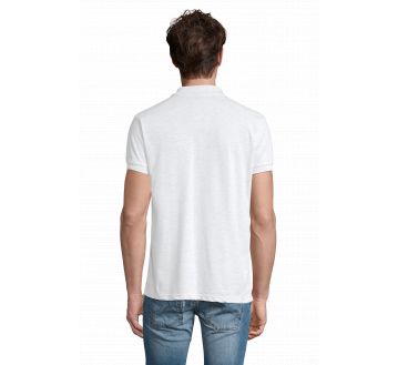POLO HOMME PRIME MANCHES COURTES POLY/COTON...