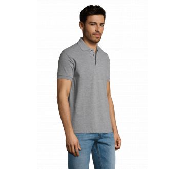 POLO HOMME PRIME MANCHES COURTES POLY/COTON...