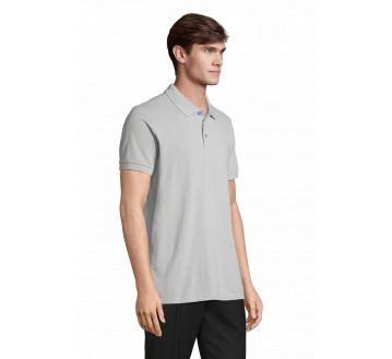 POLO HOMME PRIME MANCHES COURTES POLY/COTON...