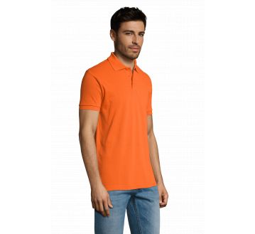 POLO HOMME PRIME MANCHES COURTES POLY/COTON...