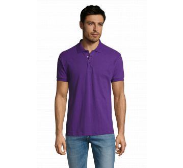 POLO HOMME PRIME MANCHES COURTES POLY/COTON...