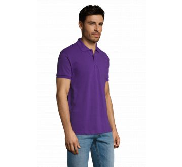 POLO HOMME PRIME MANCHES COURTES POLY/COTON...