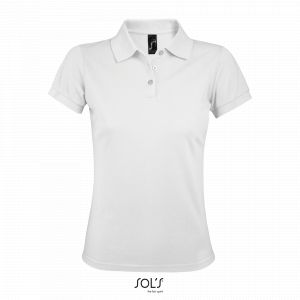 Polo PRIME WOMEN Sol's blanc