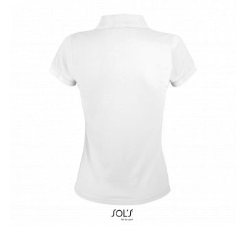 POLO FEMME PRIME MANCHES COURTES POLY/COTON...