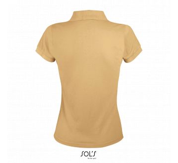 POLO FEMME PRIME MANCHES COURTES POLY/COTON...