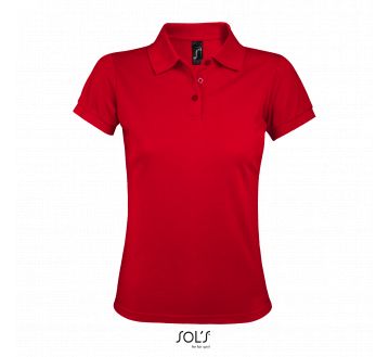 Polo PRIME WOMEN Sol's rouge