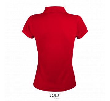 POLO FEMME PRIME MANCHES COURTES POLY/COTON...