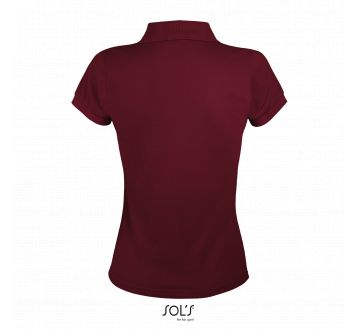POLO FEMME PRIME MANCHES COURTES POLY/COTON...