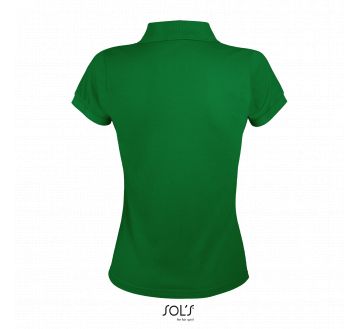 POLO FEMME PRIME MANCHES COURTES POLY/COTON...