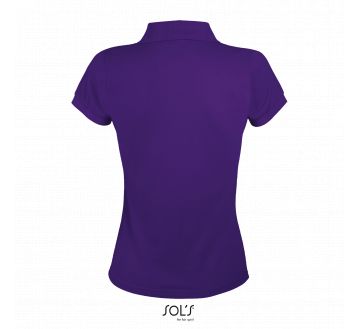 POLO FEMME PRIME MANCHES COURTES POLY/COTON...